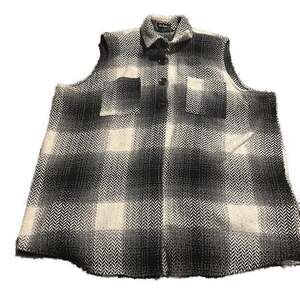 Ulla Popken Plaid Grunge Streetwear Trashy Y2K Overshirt-Plus